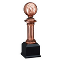 Basketball Pedestal Award 10 1/2"H